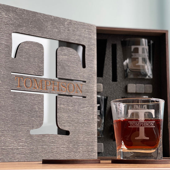 Groomsman Gift | Whiskey Glasses for Groomsmen | Fathers Gift | WEDDING GIFT - GLASS Set | Bourbon Glasses | Christmas GIft | Gift- Glasses