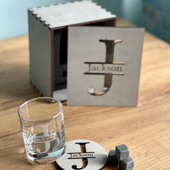 Rocks glasses, Whiskey glasses, Whiskey stones, Bourbon Glasses, Father's Gift, Christmas Gift, Glasses
