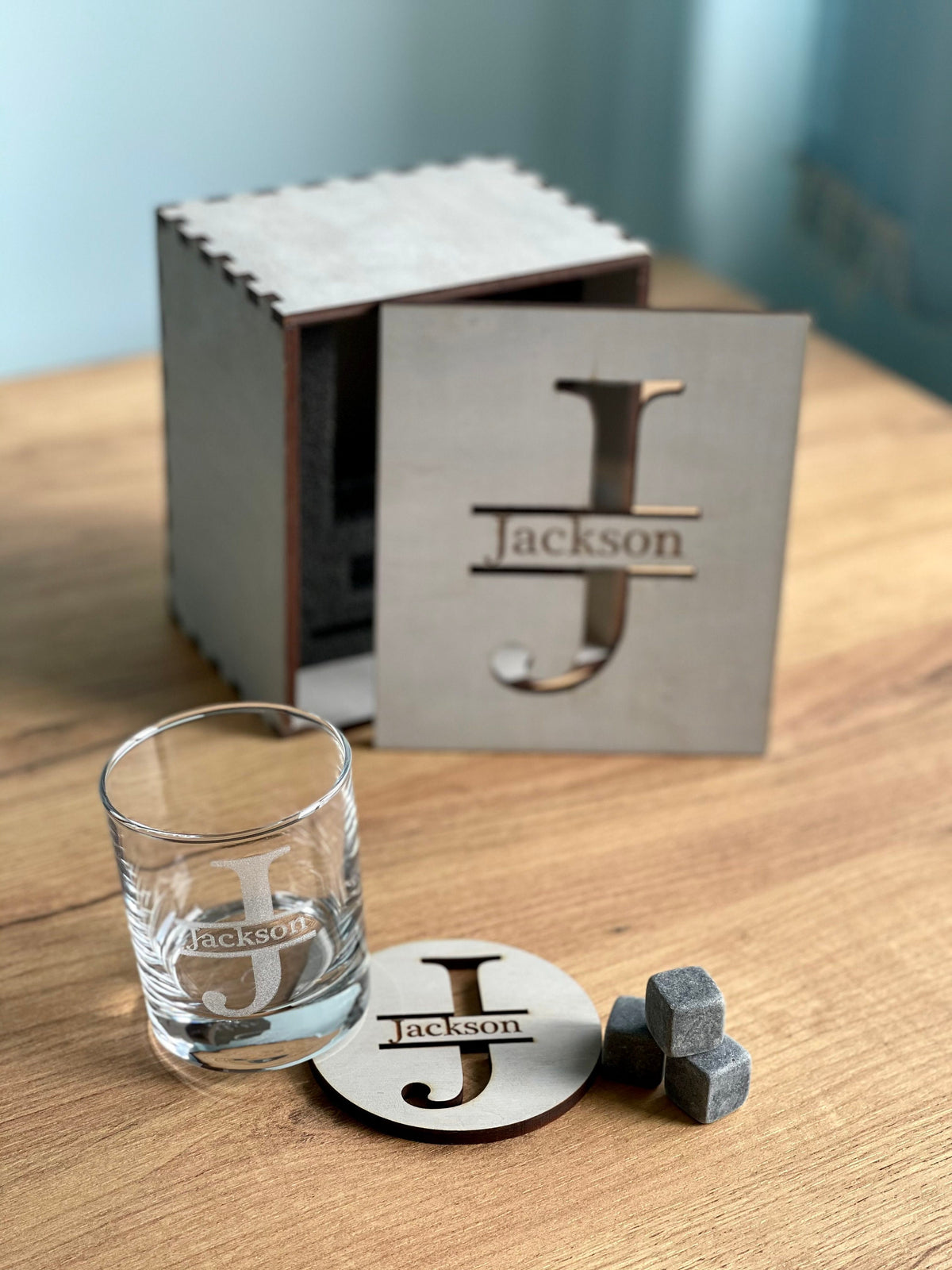 Rocks glasses, Whiskey glasses, Whiskey stones, Bourbon Glasses, Father's Gift, Christmas Gift, Glasses
