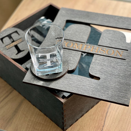 Groomsman Gift | Whiskey Glasses for Groomsmen | Fathers Gift | WEDDING GIFT - GLASS Set | Bourbon Glasses | Christmas GIft | Gift- Glasses