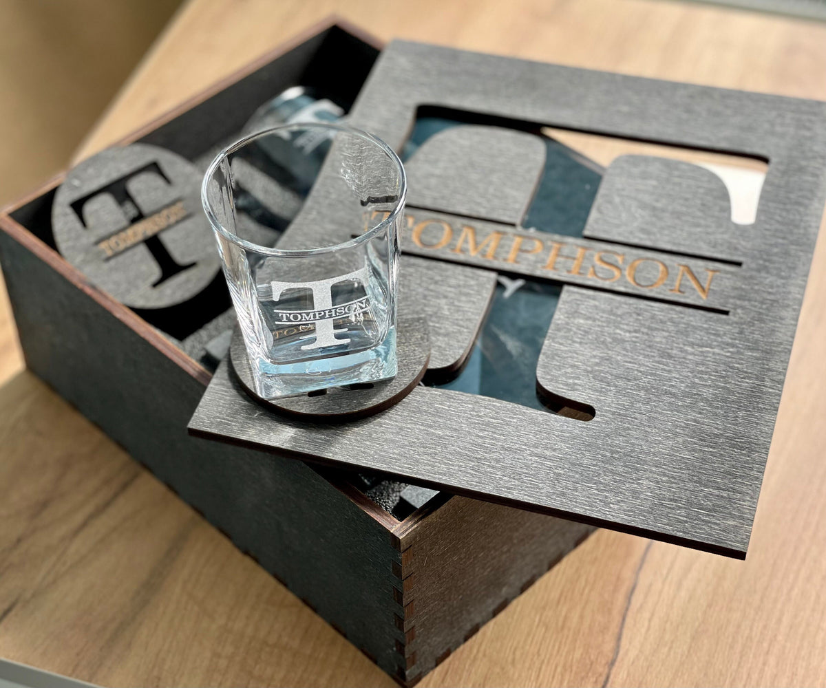 Groomsman Gift | Whiskey Glasses for Groomsmen | Fathers Gift | WEDDING GIFT - GLASS Set | Bourbon Glasses | Christmas GIft | Gift- Glasses