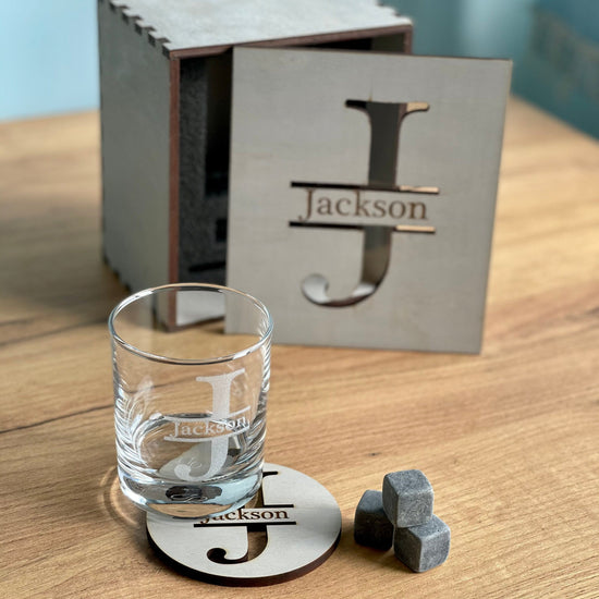 Rocks glasses, Whiskey glasses, Whiskey stones, Bourbon Glasses, Father's Gift, Christmas Gift, Glasses