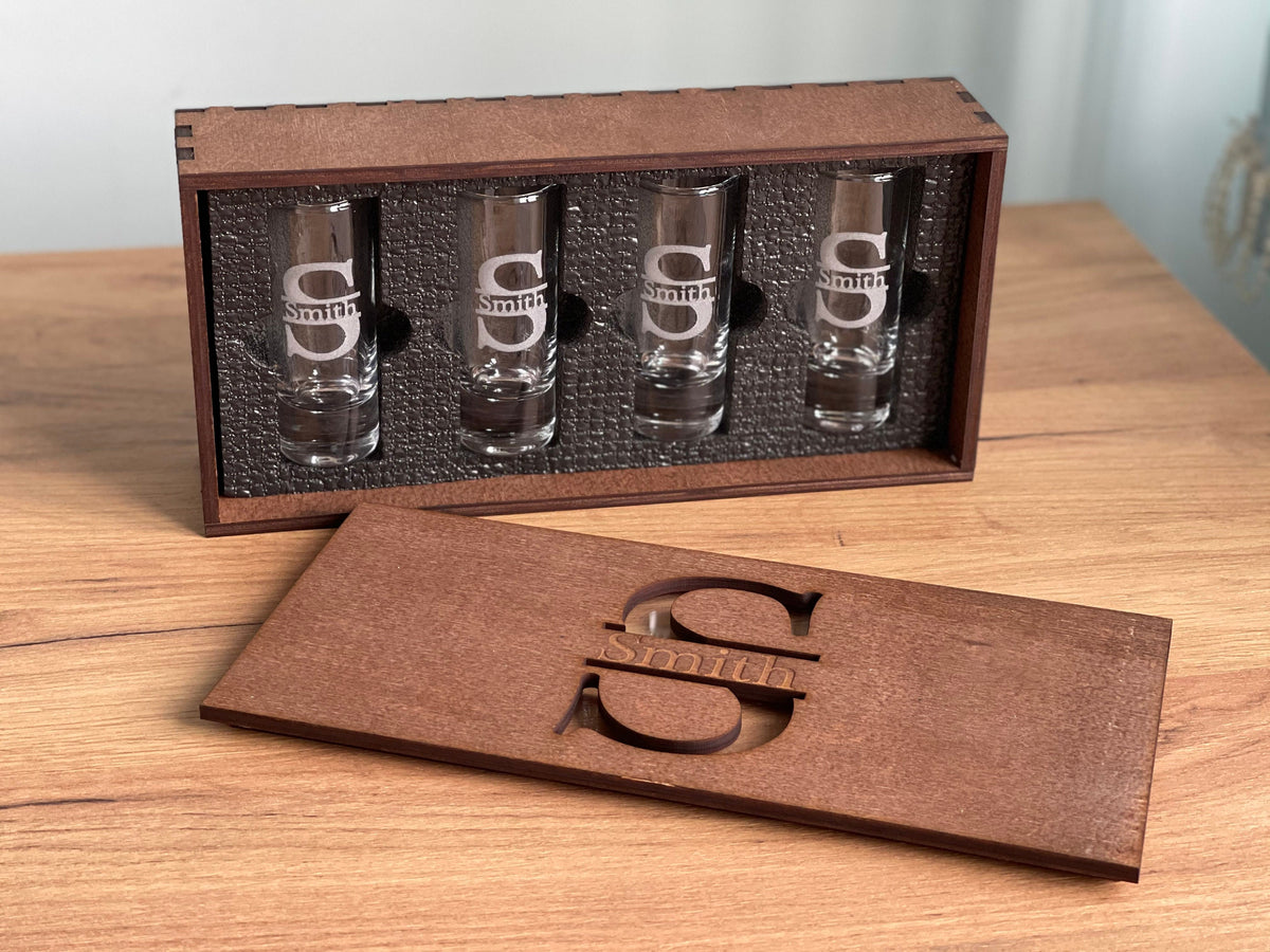 Personalized Shot Glasses, Tequila Glasses, Custom Glasses for Him, Gift For Him, Gift for Her, Christmas Gift, Bestman Gift, Shot Glasses