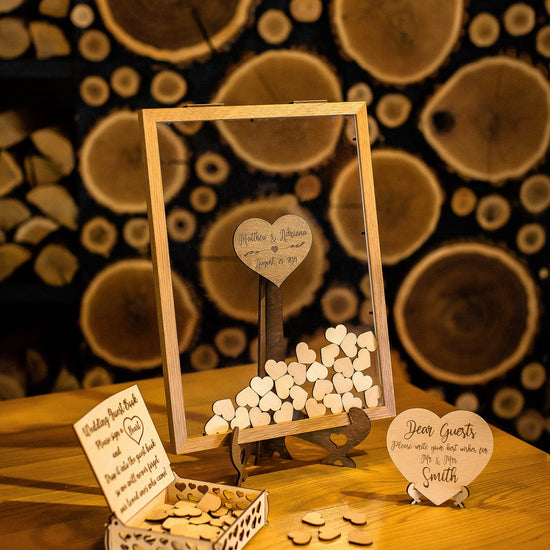 Wedding Guest Book from Top Present For You, Frame Guest Book, Rustic Wedding Guest Book, Rustic Wedding, Drop Box Guest Book, Wedding Decor
