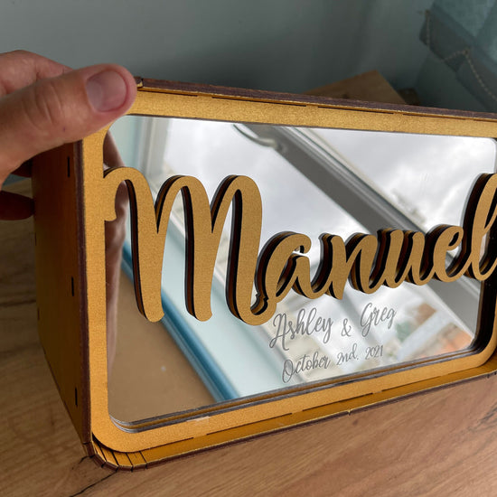 Wedding Cash Gift Box, Personalized Wooden Card Box, Elegant Wedding Money Holder, Custom Wedding Card Box, Wedding Reception Decor