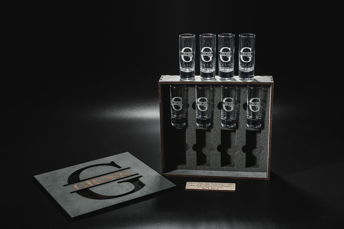 Personalized Shot Glasses, Tequila Glasses, Custom Glasses for Him, Gift For Him, Gift for Her, Christmas Gift, Bestman Gift, Shot Glasses