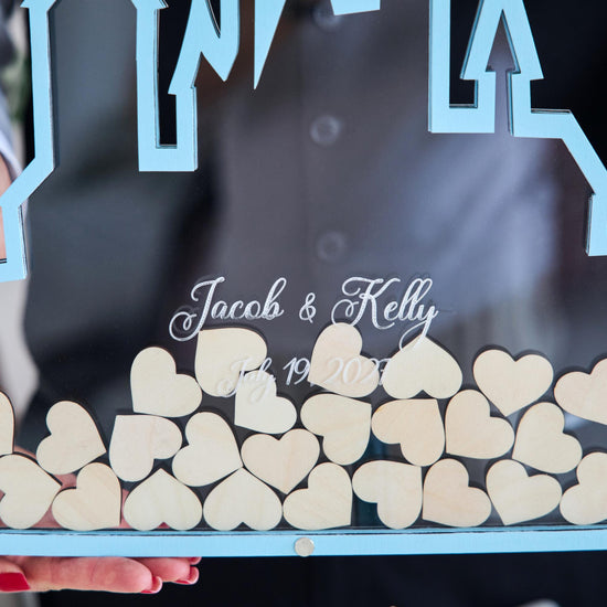 Castle Wedding Guest Book Alternative, Fairytale Guest Book, Personalized Wedding GuestBook, Princess Wedding Decor, Wedding Sign In Book