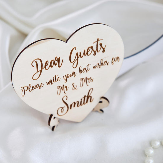 Personalized Letter Wedding Guest Book, Initial Guest Book Alternative, Wooden Wedding Guestbook, Custom Initial Sign In Book