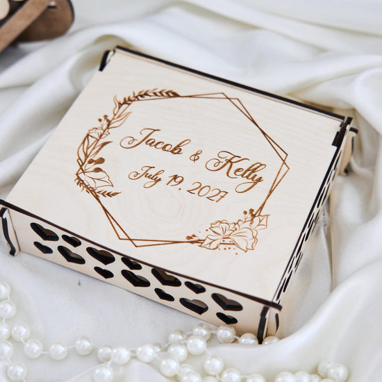 Personalized Letter Wedding Guest Book, Initial Guest Book Alternative, Wooden Wedding Guestbook, Custom Initial Sign In Book