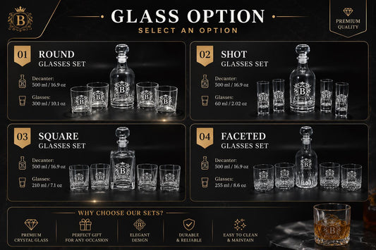 Custom barware set, Whiskey decanter set, Husband gift, Christmas gift, Whiskey glasses, Personalized whiskey, Whiskey gift, Whiskey glass