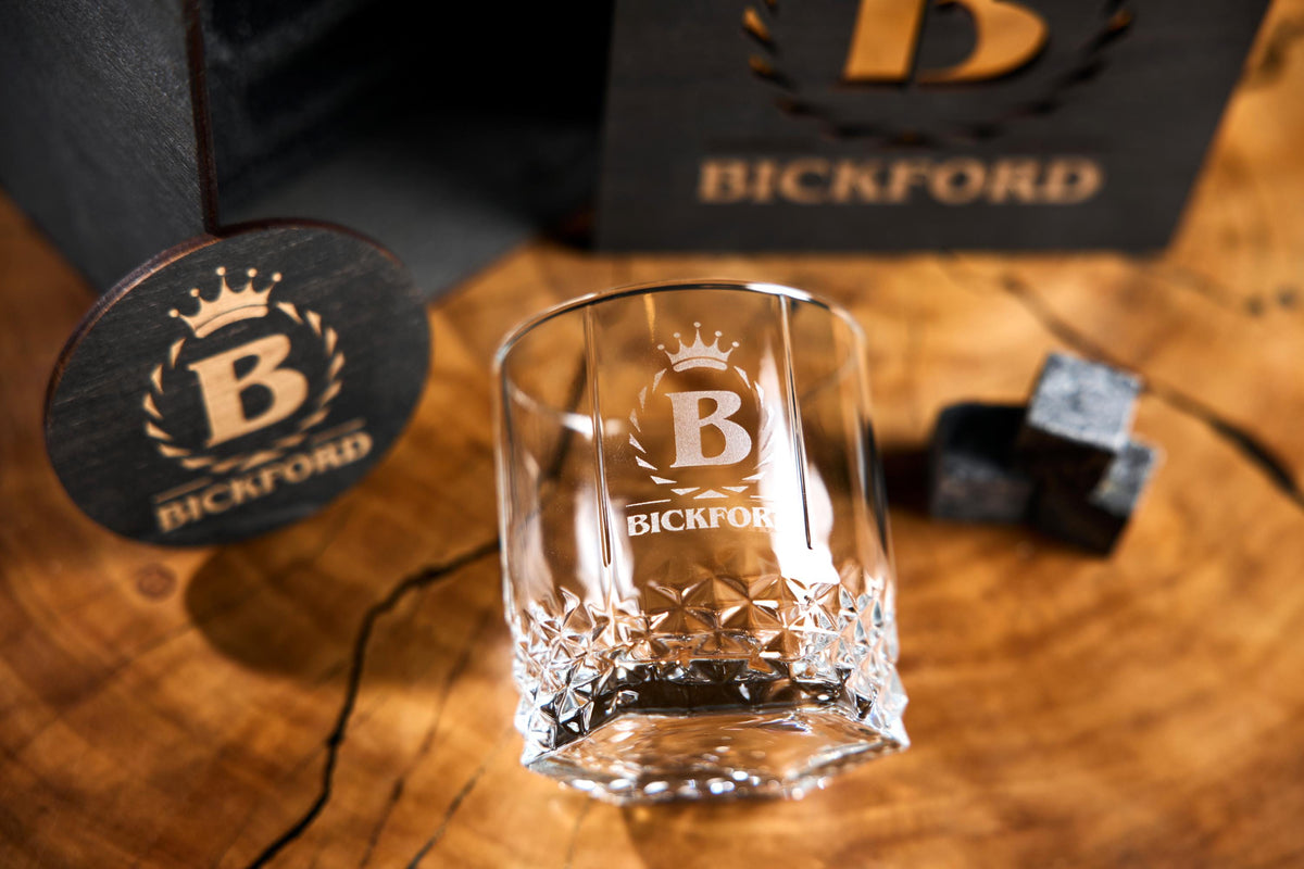 Personalized Whiskey Glass Gift Set, Engraved Whiskey Glasses, Whiskey Gift for Dad, Husband, Birthday, Anniversary, Christmas Gift