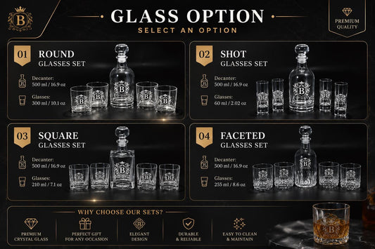 Personalized Whiskey Decanter Set, Custom Engraved Bourbon Gift, Father's Day Whiskey Gift Set, Whiskey Glasses, Christmas Gift, Whiskey Set