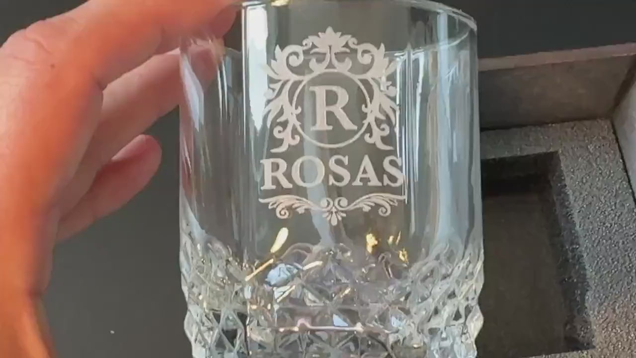 Whiskey glasses, Custom whiskey glass, Bourbon glasses, Christmas gift, Gift for him, Custom glasses, Engraved glasses, Bar glasses, Glasses